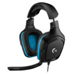 Logitech (G432) 7.1 Over Ear Gaming Headset με σύνδεση 3.5mm / USB - Μπλε