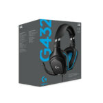 Logitech (G432) 7.1 Over Ear Gaming Headset με σύνδεση 3.5mm / USB - Μπλε - Image 8