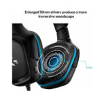 Logitech (G432) 7.1 Over Ear Gaming Headset με σύνδεση 3.5mm / USB - Μπλε - Image 6