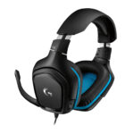 Logitech (G432) 7.1 Over Ear Gaming Headset με σύνδεση 3.5mm / USB - Μπλε - Image 3