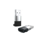 XO (NB149-E) Μετατροπέας USB-C female σε USB-A male - Ασημί