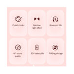 Cat STN28 Wireless / Wired Over Ear Headphones - Pink - Image 4