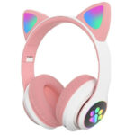 Cat STN28 Wireless / Wired Over Ear Headphones - Pink