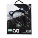 Cat STN28 Wireless / Wired Over Ear Headphones - Black - Image 7