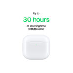 Apple AirPods (4th generation) Earbud Bluetooth Handsfree Headphones and Charging Case – White - Image 4