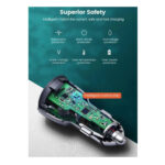 Ugreen (CD213) Car Charger USB-A 36W Quick Charge 3.0 - Silver - Image 4