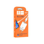 Denmen (DC07L) Charger 3.6A,18W with USB to Lightning Cable - White - Image 2