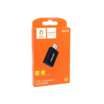 Denmen (DU10) Μετατροπέας USB-A female σε USB-C male - Μαύρο - Image 2