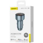 Foneng (C18) Car Charger 1x USB-A, 1x USB-C 2.4A 48W - Silver - Image 3