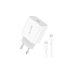 Foneng (EU23) 18W PD Charger with Type-C to Lightning Cable - White
