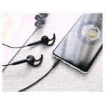 Foneng (T20 Sport) In-ear Handsfree with 3.5mm Connection - Black - Image 2