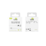 Lime (LCL01) Cable USB-C to Lightning, 1m - White - Image 2