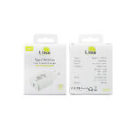 Lime (LTC30W) 30W Type-C Wall Adapter Fast Charging - White - Image 3