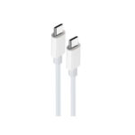 Maxlife (MXUC-05) USB 2.0 Cable USB-C male to USB-C male 60W, 1m - White