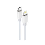 Maxlife (MXUC-05LW1) USB-C to Lightning Cable 20W, 1m - White