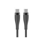 Maxlife (MXUC-08) USB 2.0 Cable USB-C male to USB-C 60W, 1m - Black