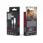 Maxlife Cable USB-A to Lightning, 2m - White - Image 2