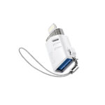 XO (NB256A) USB-A female to Lightning male Converter - White - Image 2