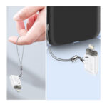 XO (NB256A) USB-A female to Lightning male Converter - White - Image 4