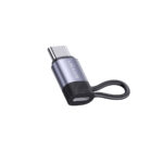 Usams (US-SJ677) Μετατροπέας USB-C male σε Lightning - Γκρι