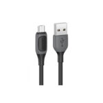 Usams (US-SJ597) Καλώδιο Regular USB 2.0 σε micro USB, 1m - Μαύρο