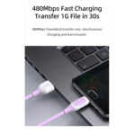 Usams (US-SJ597) Καλώδιο Regular USB 2.0 σε micro USB, 1m - Μαύρο - Image 2
