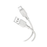 Hoco (X101) Regular USB to USB-C Cable, 1m - Gray