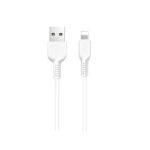 Hoco (X20) Regular USB to Lightning Cable, 3m - White