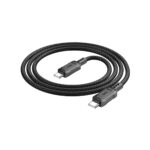 Hoco (X94) Fast Charging Cable 60W USB-C to USB-C, 1m - Black - Image 2