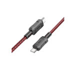 Hoco (X94) Fast Charging Cable 60W USB-C to USB-C, 1m - Red