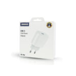 Jellico (AK180) 20W Φορτιστής με Θύρα USB-C και Καλώδιο USB-C - Λευκό - Image 3