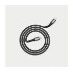 Jellico (B10) Πλεκτό Καλώδιο USB-C male σε Lightning 30W, 1m - Μαύρο - Image 2