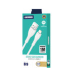 Jellico (B9) Καλώδιο USB-A σε Lightning 1m - Λευκό - Image 2