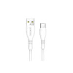 Jellico (B9) Καλώδιο USB-A σε USB-C, 1m - Λευκό