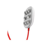 Baseus (WXXP-02) 10W Ασύρματος Φορτιστής (Qi Pad) με Βεντούζες - Λευκό