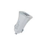 Jes (DZ06S) Car Charger 3.1A with 2 USB-A Ports - White