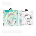 Hoco (ESD13) Cat Ear Ασύρματα Over Ear Ακουστικά με 7 ώρες Λειτουργίας - Λευκό - Image 4