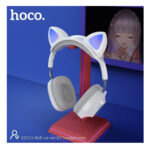Hoco (ESD13) Cat Ear Ασύρματα Over Ear Ακουστικά με 7 ώρες Λειτουργίας - Λευκό - Image 3