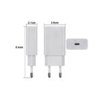 Jes (IET25CD) 25W Wireless Charger with USB-C Port - White - Image 2