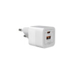 Jes (IET33AC) 33W GaN Wireless Charger with USB-A and USB-C Port - White - Image 2