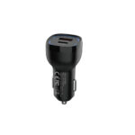 Jes (PC202) 38W Φορτιστής Αυτοκινήτου PD+QC - Μαύρο