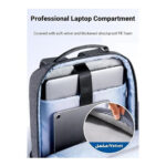 Ugreen (90798) Waterproof Backpack for 15.6" Laptop - Gray - Image 4