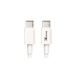 Xnous (US13) USB-C to USB-C Cable, 1m - White