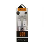 Xnous (US13) USB-C to USB-C Cable, 1m - White - Image 2