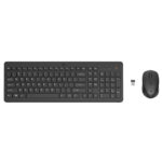 HP 330 Wireless Keyboard & Mouse Set (Greek) - Black