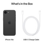 Smartphone Apple iPhone 16e 128GB - Black - Image 4