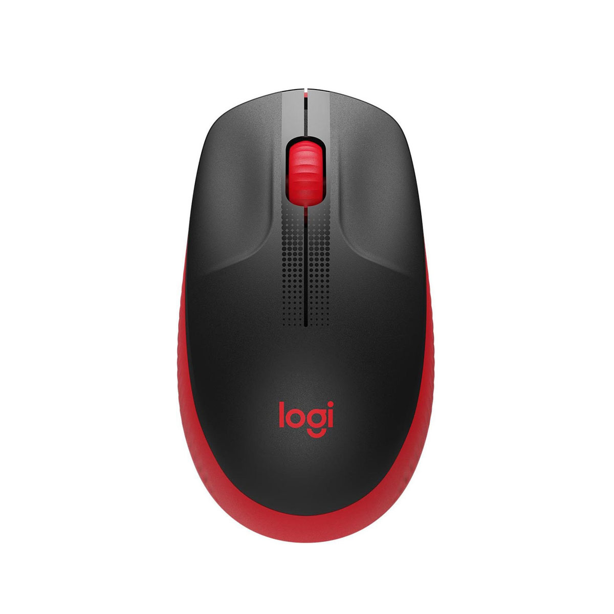 LOGITECH M190 RED Logitech (M190) Wireless Mouse - Red - Image 1