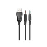Marvo (HG8901) Over Ear Gaming Headset with 2x3.5mm / USB connection - Black - Image 6