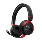 HyperX (7G8F1AA) Cloud Mini Wireless/Wired On Ear Gaming Headset for Nintendo Switch / PC / PS4 / PS5 / XBOX - Black