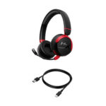 HyperX (7G8F1AA) Cloud Mini Wireless/Wired On Ear Gaming Headset for Nintendo Switch / PC / PS4 / PS5 / XBOX - Black - Image 6